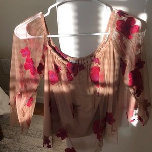 gorgeous iff the shoulders top